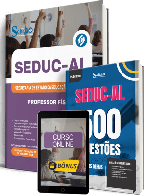 Combo SEDUC-AL 2026 - Professor Física - Imagem 1