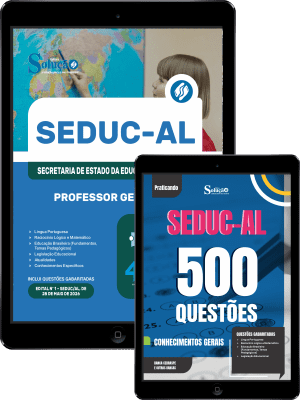 Combo SEDUC-AL 2026 - Professor Geografia - Imagem 1