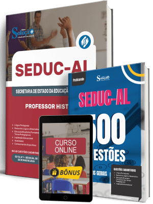 Combo SEDUC-AL 2026 - Professor História - Imagem 1