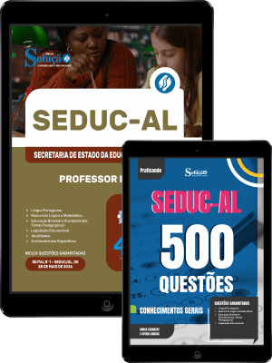 Combo SEDUC-AL 2026 - Professor Inglês - Imagem 1