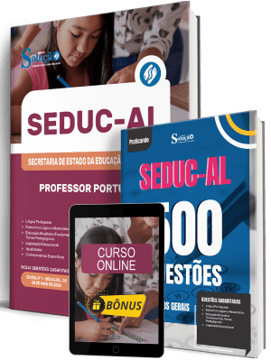 Combo SEDUC-AL 2026 - Professor Português - Imagem 1