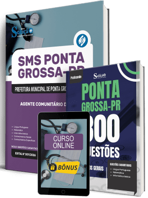 Combo Prefeitura de Ponta Grossa-PR 2026 - Agente Comunitário de Saúde - Imagem 1