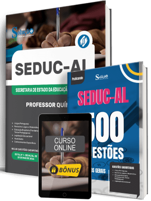Combo SEDUC-AL 2026 - Professor Química - Imagem 1