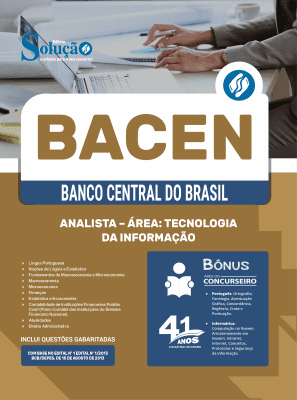 Apostila BACEN 2026 - Analista - Área: Tecnologia da Informação - Imagem 3