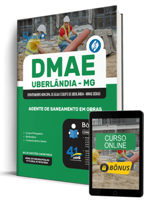Apostila DMAE Uberlândia-MG 2026 - Agente de Saneamento em Obras - Imagem 1