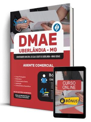 Apostila DMAE Uberlândia-MG 2026 - Agente Comercial - Imagem 1