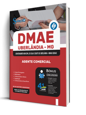 Apostila DMAE Uberlândia-MG 2026 - Agente Comercial - Imagem 2
