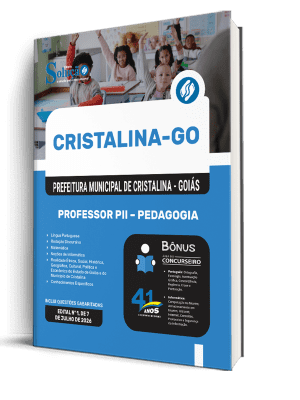 Apostila Prefeitura de Cristalina - GO 2026 - Professor PII - Pedagogia - Imagem 2