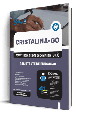 Apostila Prefeitura de Cristalina - GO 2026 - Assistente de Educação - Imagem 2