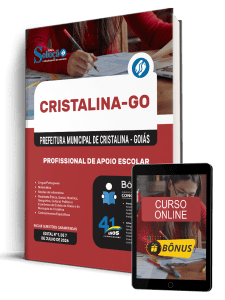 Apostila Prefeitura de Cristalina - GO 2026 - Profissional de Apoio Escolar - Imagem 1