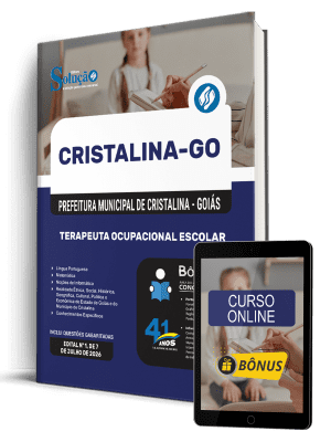 Apostila Prefeitura de Cristalina - GO 2026 - Terapeuta Ocupacional Escolar - Imagem 1