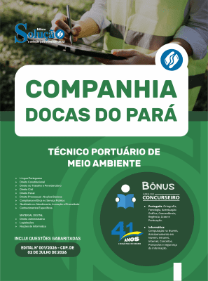 Apostila CDP-PA 2026 - Técnico Portuário de Meio Ambiente - Imagem 3