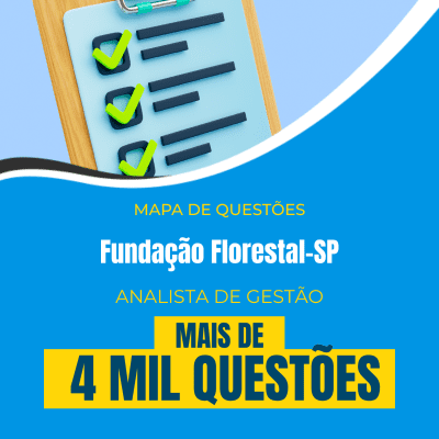 Mapa de Questões Online - Fundação Florestal-SP - Analista de Gestão - Administração de Empresas e Administração Pública - 4 Mil Questões - Imagem 1