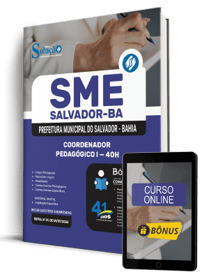 Apostila SME Salvador-BA 2026 - Coordenador Pedagógico I - 40h - Imagem 1