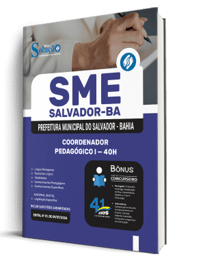 Apostila SME Salvador-BA 2026 - Coordenador Pedagógico I - 40h - Imagem 2