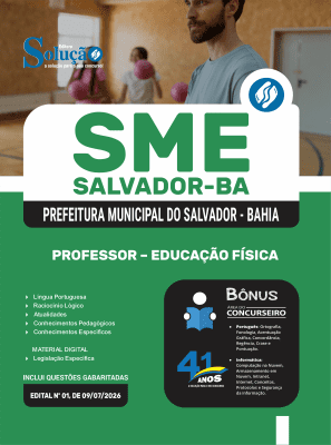 Apostila SME Salvador-BA 2026 - Professor - Educação Física - Imagem 3