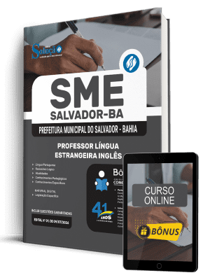 Apostila SME Salvador-BA 2026 - Professor Língua Estrangeira Inglês - Imagem 1
