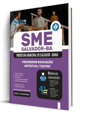 Apostila SME Salvador-BA 2026 - Professor Educação Artística/Teatro - Imagem 2