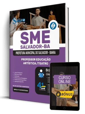 Apostila SME Salvador-BA 2026 - Professor Educação Artística/Teatro - Imagem 1