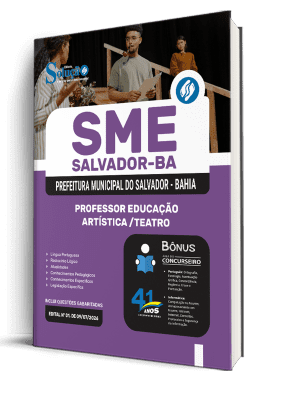Apostila SME Salvador-BA 2026 - Professor Educação Artística/Teatro - Imagem 2
