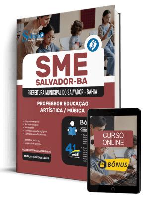 Apostila SME Salvador-BA 2026 - Professor Educação Artística/Música - Imagem 1