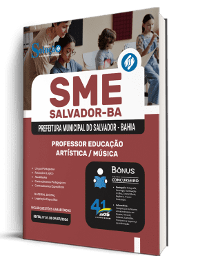 Apostila SME Salvador-BA 2026 - Professor Educação Artística/Música - Imagem 2