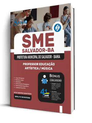 Apostila SME Salvador-BA 2026 - Professor Educação Artística/Música - Imagem 2