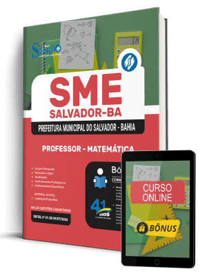 Apostila SME Salvador-BA 2026 - Professor - Matemática - Imagem 1