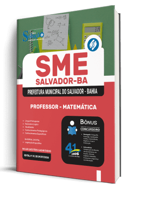 Apostila SME Salvador-BA 2026 - Professor - Matemática - Imagem 2