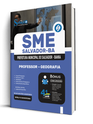 Apostila SME Salvador-BA 2026 - Professor - Geografia - Imagem 2