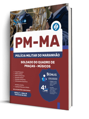 Apostila PM-MA 2026 - Soldado do Quadro de Praças - Músicos - Imagem 2