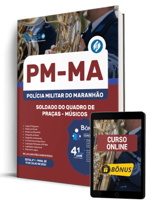 Apostila PM-MA 2026 - Soldado do Quadro de Praças - Músicos - Imagem 1