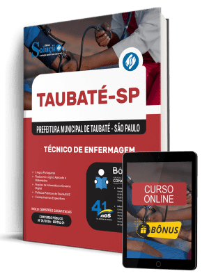 Apostila Prefeitura de Taubaté-SP 2026 - Técnico de Enfermagem - Imagem 1