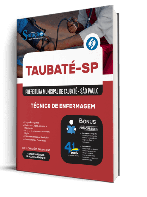 Apostila Prefeitura de Taubaté-SP 2026 - Técnico de Enfermagem - Imagem 2
