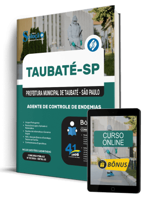 Apostila Prefeitura de Taubaté-SP 2026 - Agente Controle de Endemias - Imagem 1