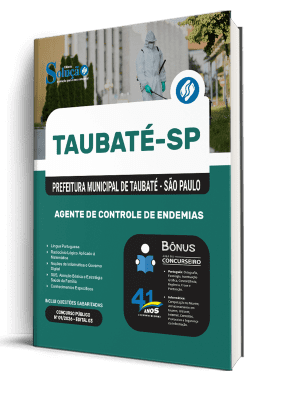 Apostila Prefeitura de Taubaté-SP 2026 - Agente Controle de Endemias - Imagem 2
