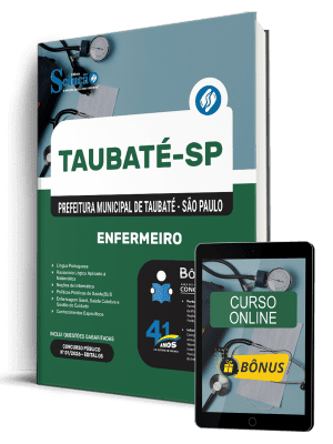 Apostila Prefeitura de Taubaté-SP 2026 - Enfermeiro - Imagem 1