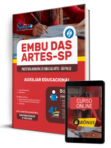 Apostila Prefeitura de Embu das Artes-SP 2026 - Auxiliar Educacional