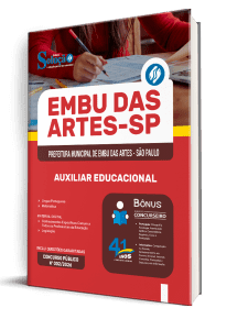 Apostila Prefeitura de Embu das Artes-SP 2026 - Auxiliar Educacional - Imagem 2