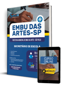 Apostila Prefeitura de Embu das Artes-SP 2026 - Secretário de Escola