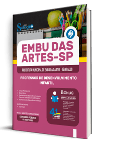 Apostila Prefeitura de Embu das Artes-SP 2026 - Professor de Desenvolvimento Infantil - Imagem 2