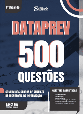 Caderno de Questões DATAPREV - Comum aos Cargos de Analista de Tecnologia da Informação - 500 Questões Gabaritadas - Imagem 2