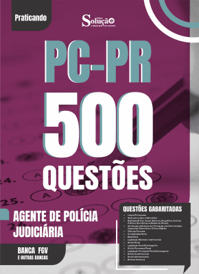 Caderno de Questões PC-PR - Agente de Polícia Judiciária - 500 Questões Gabaritadas - Imagem 2