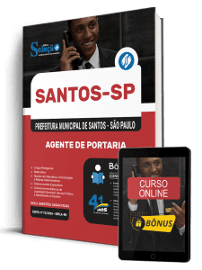 Apostila Prefeitura de Santos - SP 2026 - Agente de Portaria - Imagem 1