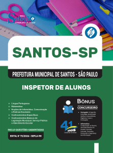 Apostila Prefeitura de Santos - SP 2026 - Inspetor de Alunos - Imagem 3