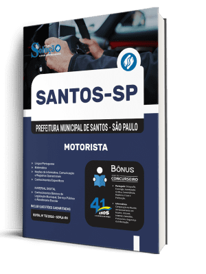 Apostila Prefeitura de Santos - SP 2026 - Motorista - Imagem 2