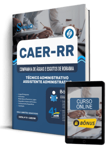 Apostila CAER-RR 2026 - Técnico Administrativo - TEA - Assistente Administrativo - Imagem 1