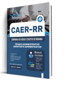 Apostila CAER-RR 2026 - Técnico Administrativo - TEA - Assistente Administrativo - Imagem 2