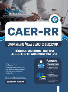 Apostila CAER-RR 2026 - Técnico Administrativo - TEA - Assistente Administrativo - Imagem 3