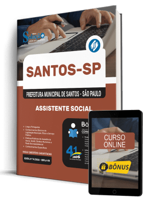 Apostila Prefeitura de Santos - SP 2026 - Assistente Social - Imagem 1